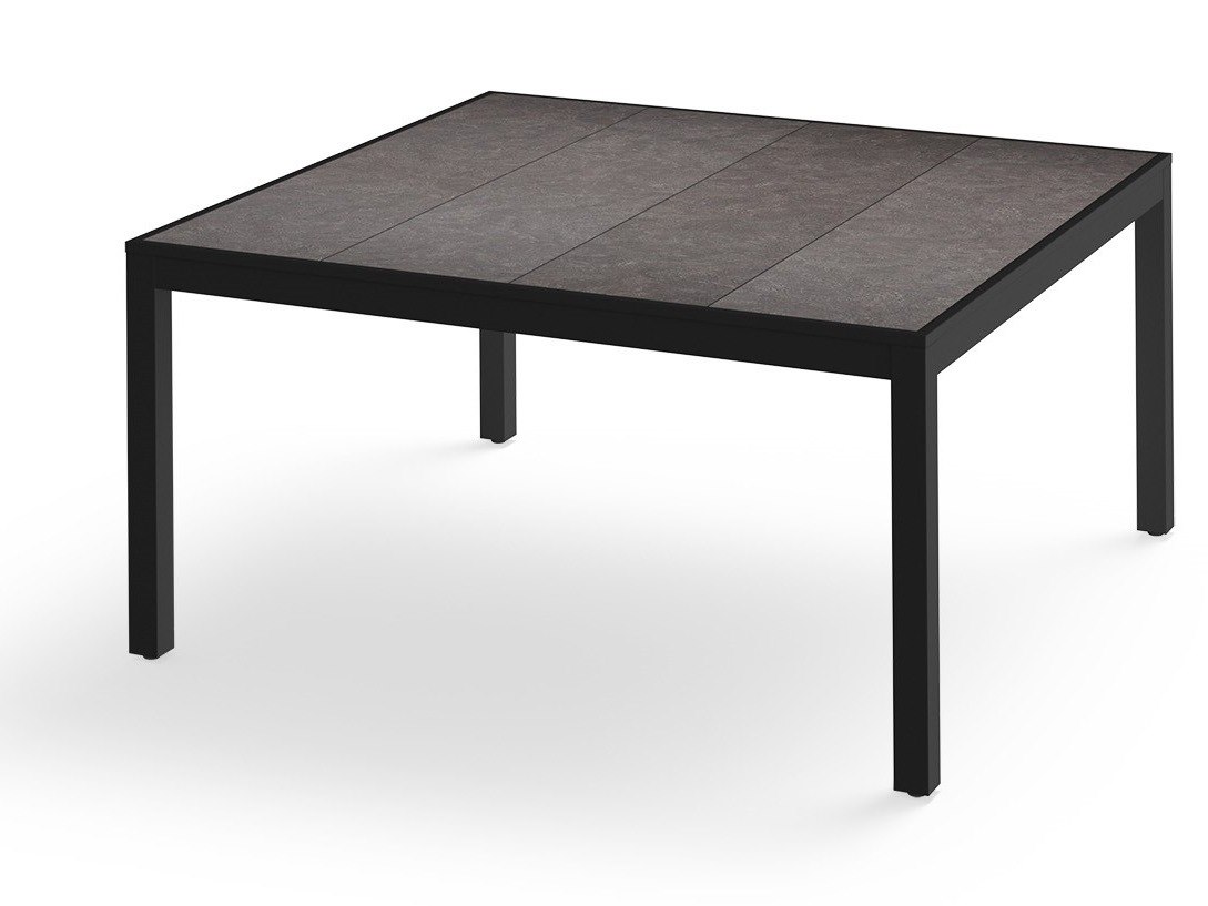 MamaGreen Allux Aluminum Square HPL Top Dining Table