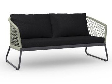 Mamagreen Ohana Aluminum Rope Loveseat