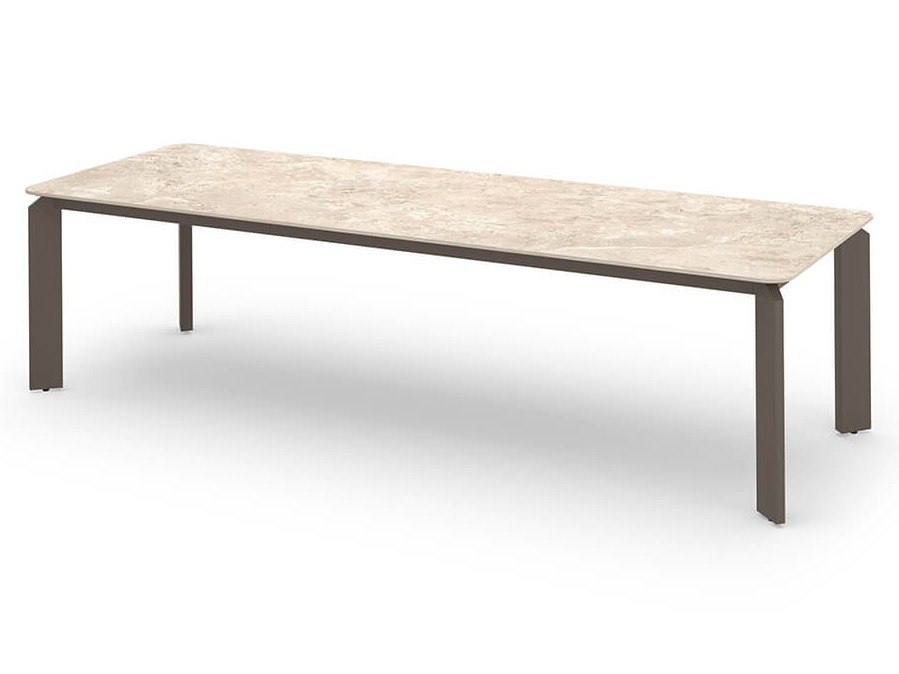 Mamagreen Titan Sintered Stone 118" x 39.5" Rectangular Dining Table