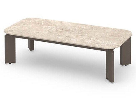 Mamagreen Titan Sintered Stone 55" x 27.5" Rectangular Coffee Table