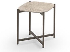 Mamagreen Titan Sintered Stone 16" Square Side Table