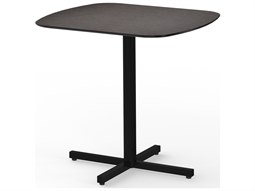 MamaGreen Zupy 30'' Steel Square Bistro Table with HPL Top