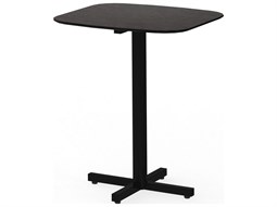 MamaGreen Zupy 24'' Steel Square Bistro Table with HPL Top