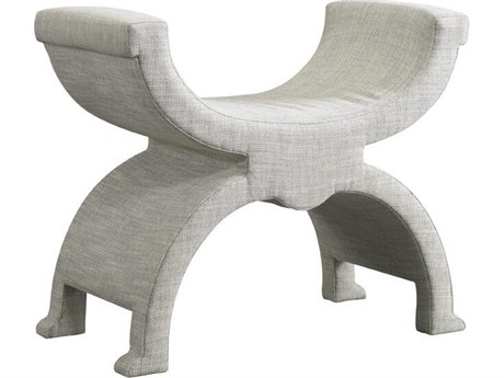 Mr. & Mrs. Howard Oho Gray Upholstered Accent Bench