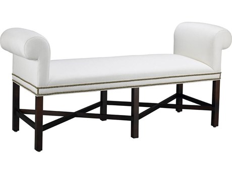 Mr. & Mrs. Howard Armagnac Beige Upholstered Accent Bench