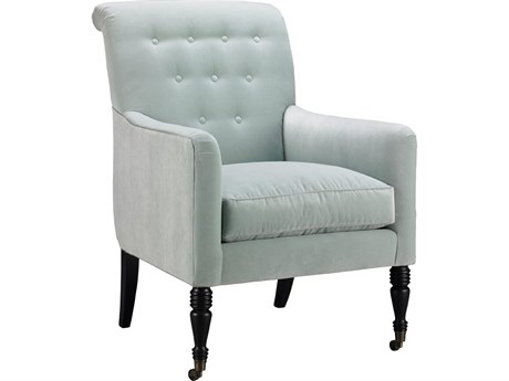 Mr. & Mrs. Howard Kewsick Revolving Blue Accent Chair