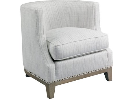 Mr. & Mrs. Howard Barrel Gray Accent Chair