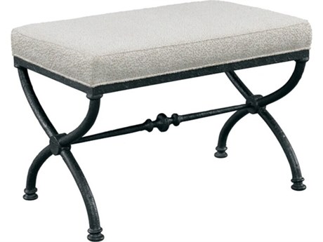 Mr. & Mrs. Howard Jocko Black Upholstered Accent Stool