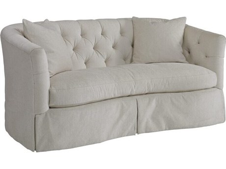 Mr. & Mrs. Howard Madeleine Beige Upholstered Loveseat