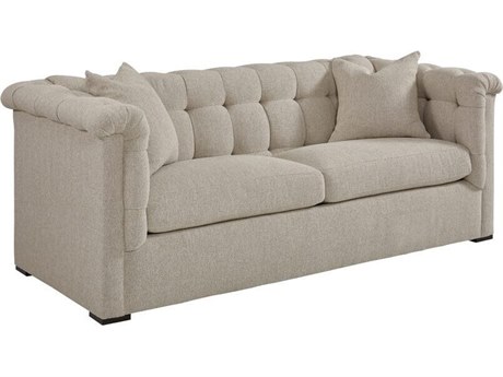 Mr. & Mrs. Howard Milo Beige Upholstered Sofa