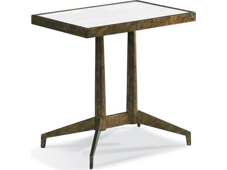 Mr. & Mrs. Howard Giorgio Rectangular Stone End Table