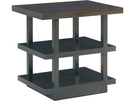 Mr. & Mrs. Howard Planar Rectangular Wood End Table