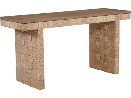 Mr. & Mrs. Howard Frankl Rectangular Wood Au Naturel Console Table