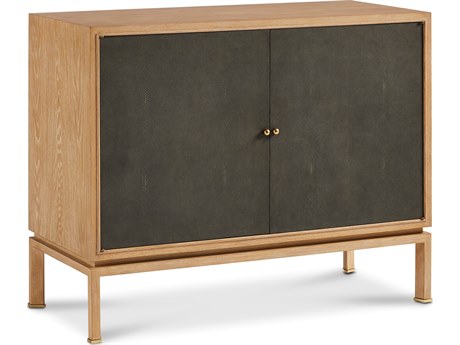 Mr. & Mrs. Howard Archie Brown Oak Wood Accent Chest
