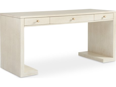Mr. & Mrs. Howard Nile White Oak Wood Writing Desk