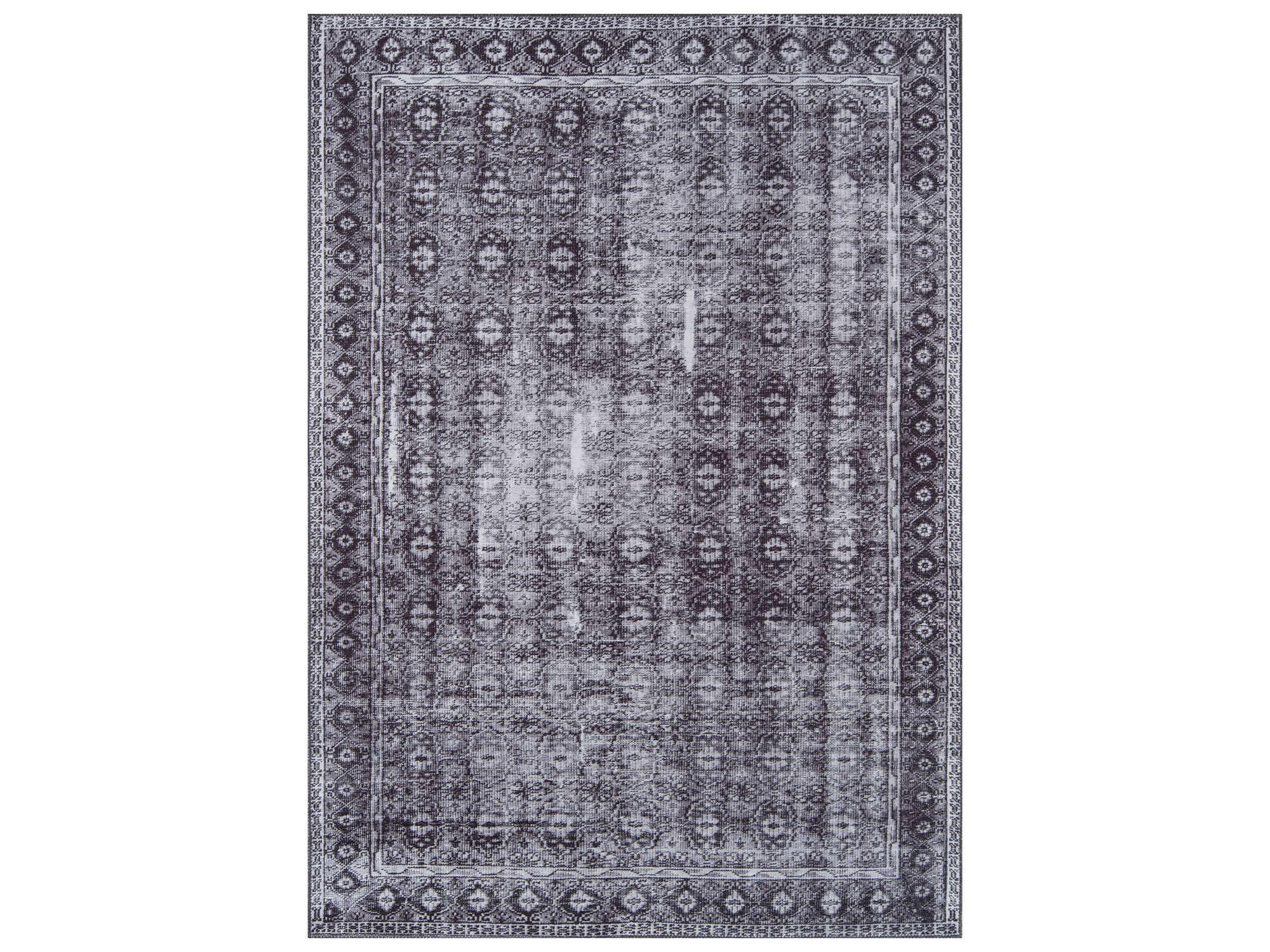 Charcoal Momeni Afshar Collection Area Rug 8'5 x 12' 