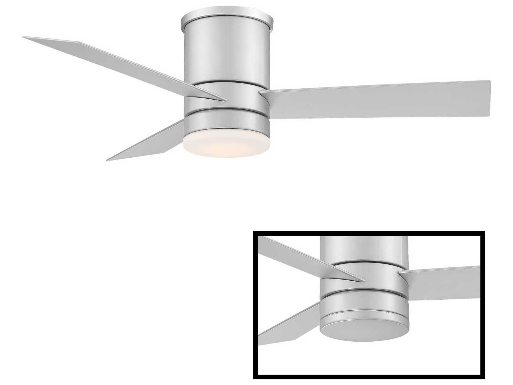 Modern Forms Axis Titanium 1-light 44'' Wide LED Indoor / Outdoor ...