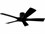 Modern Forms Aviator Matte Black / Distressed Koa 54'' Wide Indoor / Outdoor Ceiling Fan  MOFFHW18115MBDK