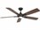 Modern Forms Mykonos-5 Graphite / Weathered Wood 1-light 60'' Wide LED Indoor / Outdoor Ceiling Fan with Weathered Wood Blades  MOFFRW200860LGHWW