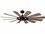 Modern Forms Wyndmill Steel / Weathered Wood 1-light 65'' Wide LED Indoor / Outdoor Ceiling Fan with Weathered Wood Blades  MOFFRW220165LSTWW