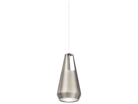 Modern Forms Ingot 1-Light Brushed Nickel LED Mini Pendant