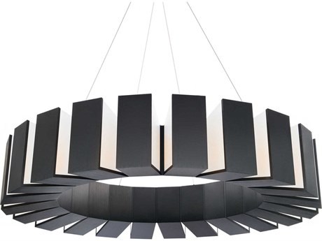 Modern Forms Chronos 22-Light Black LED Pendant