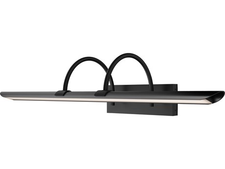 Modern Forms Ansel 1-Light Black Picture Light