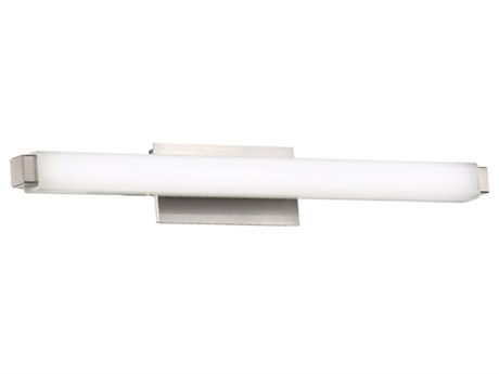 Modern Forms Mini Vogue 1-Light Brushed Nickel LED Vanity Light