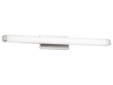 Modern Forms Mini Vogue 1-Light Brushed Nickel LED Vanity Light