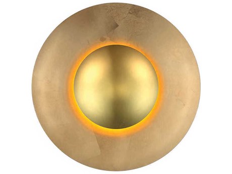 Modern Forms Blaze 1-Light Gold Leaf Glass LED Wall Sconce
