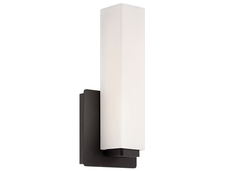 Modern Forms Vogue 1-Light Bronze Glass LED Wall Sconce