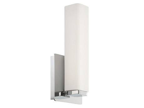 Modern Forms Vogue 1-Light Chrome Glass LED Wall Sconce