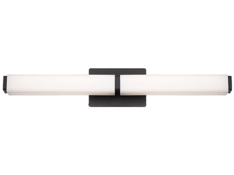 Modern Forms Vogue 1-Light Bronze Glass LED Vanity Light