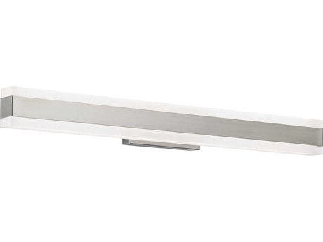 Modern Forms Cinch 1-Light Brushed Nickel LED Vanity Light