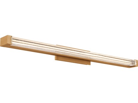 Modern Forms Skein 1-Light Aged Brass Vanity Light