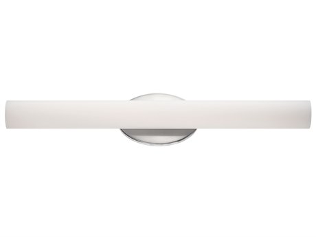 Modern Forms Loft 1-Light Brushed Nickel Glass LED Vanity Light