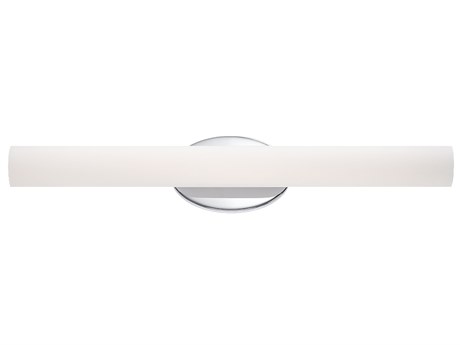 Modern Forms Loft 1-Light Chrome Glass LED Vanity Light