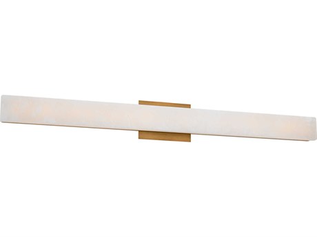 Modern Forms Lanza 1-Light Aged Brass Vanity Light