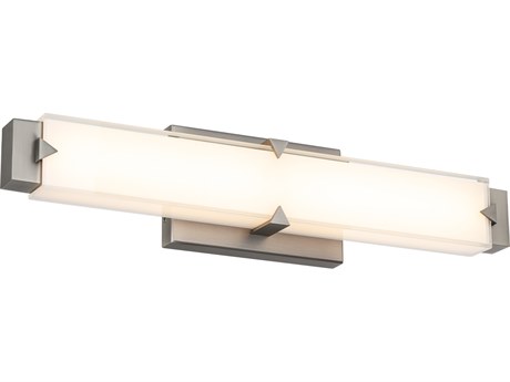 Modern Forms Carlisle 1-Light Brushed Nickel Vanity Light