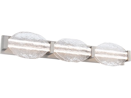 Modern Forms Deco 3-Light Brushed Nickel Vanity Light