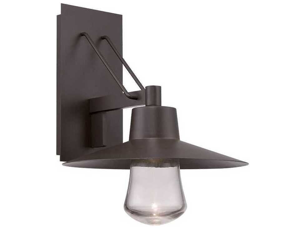 Modern Forms Suspense Bronze 1light 14'' Wide Outdoor Wall Light