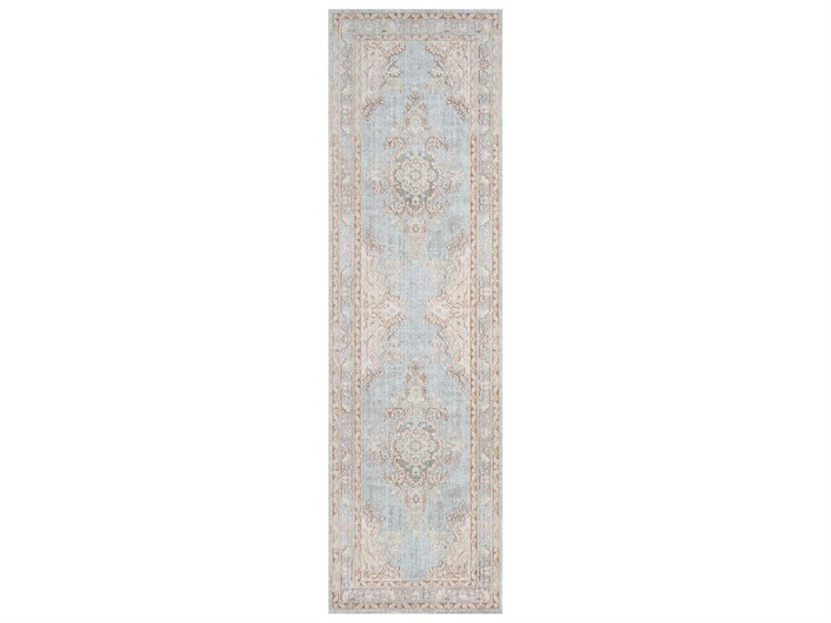 Momeni Isabella Bordered Area Rug | MOISABEISA1BLU