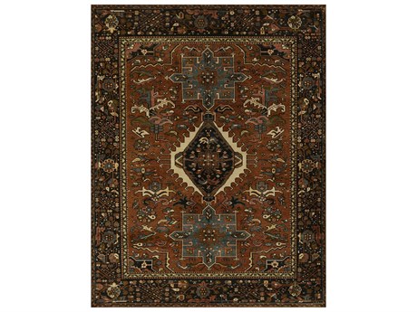 Momeni Karajeh Bordered Runner Area Rug