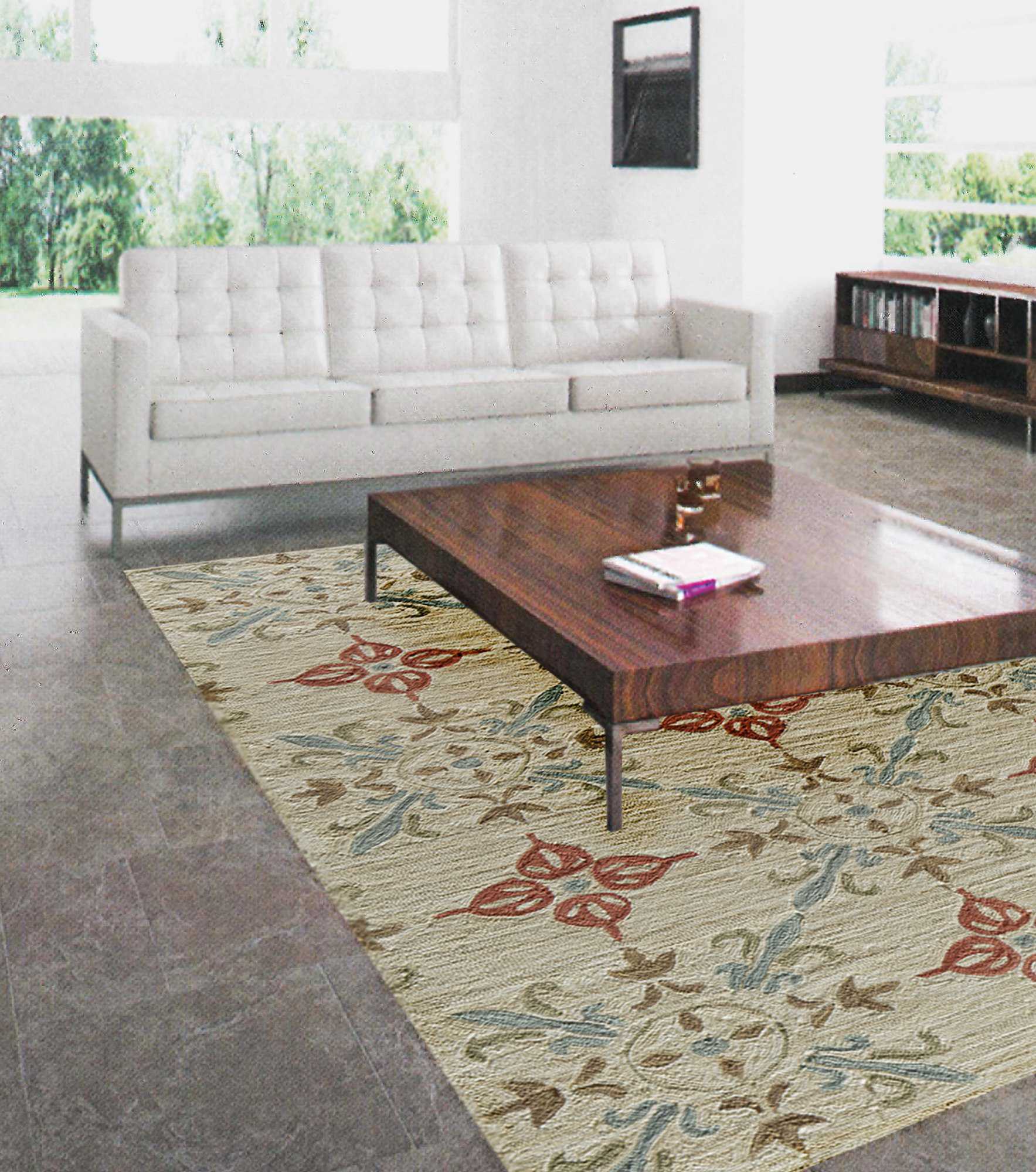 Momeni Summit Rectangular Sand Area Rug MOSUMITSUM1SND