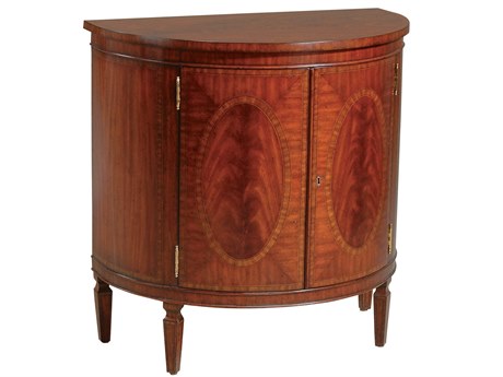 Maitland Smith Regency Stainwood Brown Mahogany Wood Accent Chest