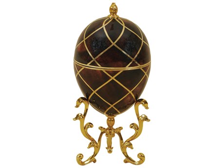 Maitland Smith Red 7" Egg Box