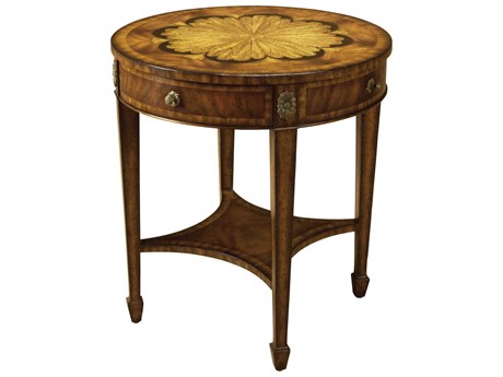 Maitland Smith Floral 24" Occasional Table