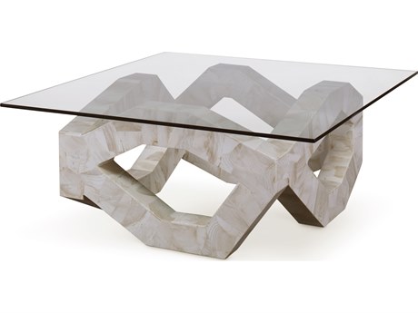 Maitland Smith Clamstone Cocktail Table