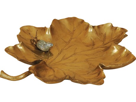 Maitland Smith Leaf 13" Dish