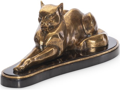 Maitland Smith Puma 24" Sculpture